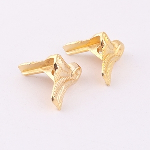 珠宝盒配件用合金金属木盒边脚护角 - Product Image 5