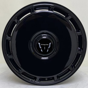 Moyeux en alliage d'aluminium de haute qualité 30 mm Finition argentée Forgés 35 mm ET Roues de voiture particulières pour modifications automobiles - Product Image 1