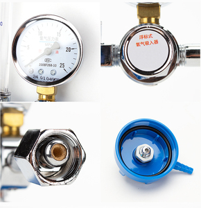 Régulateur d'oxygène médical durable à bon prix, débitmètre de haute précision, régulateur de pression d'oxygène gazeux pour thérapie absorbante - Product Image 6
