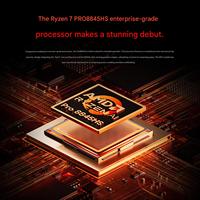 AMD Ryzen 7 PRO 8845HS 8-Core 16-Thread 6+5 Bay Desktop NAS Server USB4 OCuLink Penyimpanan Terhubung Jaringan Server Cadangan File