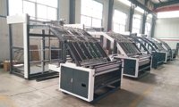 Machine à plastifier carton ondulé semi-automatique Machines à plastifier carton à carton Machine à plastifier carton boîte flûte