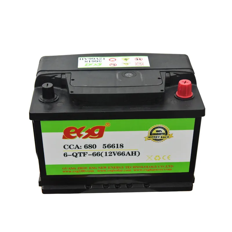 High performance 48V 40Ah 24V 12A starter dry cell lead acid battery
