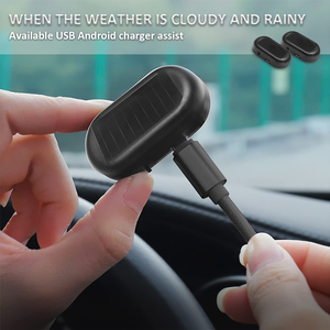 Sistema de Seguridad de Luz Led Universal para <span class=keywords><strong>Coche</strong></span>, Luz de Advertencia Simulada, Flash <span class=keywords><strong>Antirrobo</strong></span>, Parpadeo, Luz de Precaución, <span class=keywords><strong>Alarma</strong></span> Solar - Product Image 5