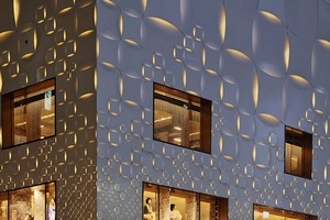 Tùy Chỉnh Thiết Kế Hiện Đại Đục Nhôm Bức Tường Rèm Kim Loại Nhôm Bảng Điều Chỉnh Khách Sạn Mặt tiền Bảng Điều Khiển Tường Ốp - Product Image 4