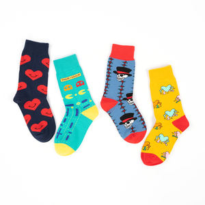 Wholesale Super Men Colorful Novelty Style Men Fashion <strong>Marvel</strong> <strong>Socks</strong> - Product Image 3