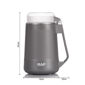 Molinillo De <span class=keywords><strong>Grano</strong></span> De <span class=keywords><strong>Café</strong></span> RAF De 80W Molinillo De Granos De <span class=keywords><strong>Café</strong></span> Con Cuchillas De Acero Inoxidable Cuerpo Compacto Taza De Molienda Multifuncional - Product Image 6