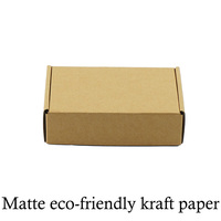 Boîte d'emballage de flacons médicaux écologiques et recyclables, optimisée pour la logistique, en carton kraft robuste, auto-assemblante, antichoc