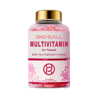Gommes multivitaminées sans sucre de haute qualité pour les femmes Supplément multivitamines-aliments de santé Vegan Gummy