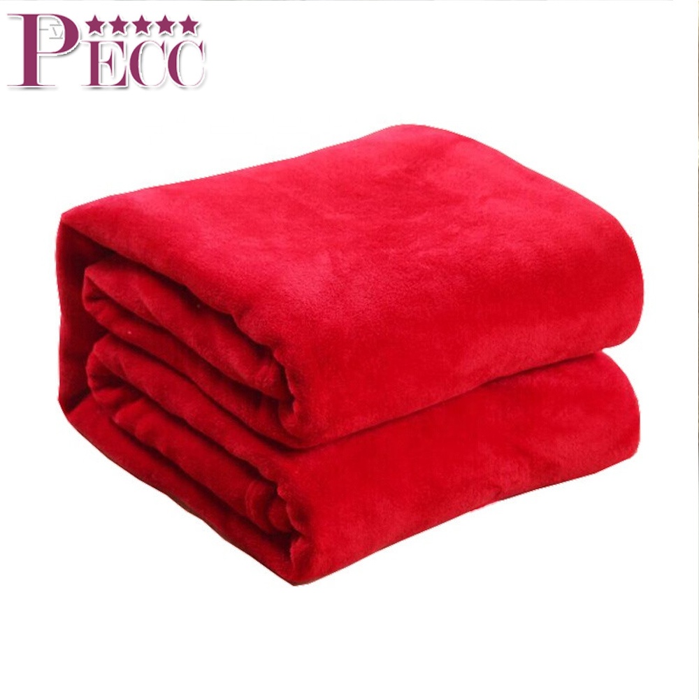 Хлопковое удобное мягкое Флисовое одеяло для кровати, сделано в Китае