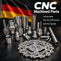 Service de fraisage CNC Allemagne, pièces usinées CNC sur mesure, acier inoxydable, aluminium, services de découpe laser
