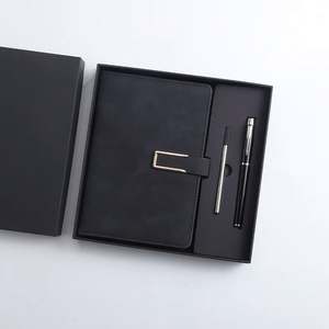 High Quality A5 Hardcover Leather Journal <b>Notebook</b> <b>Set</b> Waterproof Stone Paper Binding Luxury Business Gift for Women with Pen - Product Image 1