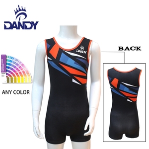 Justaucorps de <span class=keywords><strong>gymnastique</strong></span> avec short pour hommes, garçon, sublimation personnalisée - Product Image 1