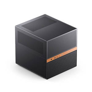 Boîtier <span class=keywords><strong>NAS</strong></span> JONSBO Stock <span class=keywords><strong>Mini</strong></span>-<span class=keywords><strong>itx</strong></span> N6 avec ventilateurs, alimentation SFX, carte mère <span class=keywords><strong>ITX</strong></span>, coque HDD en aluminium, 8+1 baies, double ventilateur 100 mm, boîtier PC 10, USB - Product Image 1