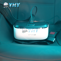 YHY Parc à thème VR intérieur, Cinéma de réalité virtuelle 9D, Chaise de mouvement spatiale à 4 places à monnayeur, Équipement de cinéma VR commercial