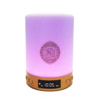 Lampu Al-Quran EAlim 16GB dengan Speaker, Jam Azan, Pengingat Sholat 5 Waktu, Mendukung Aplikasi & MP3, 19 Qari, Model MQ-121