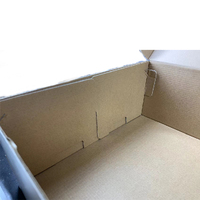Zapatillas de deporte personalizadas con apertura lateral, caja de zapatos Simple y plegable, apilable