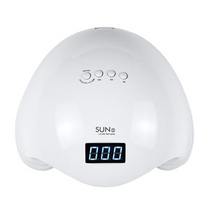 Venta caliente 48W SUN 5 LED Salon Secador de uñas con máquina dual Geles de curado rápido de bajo calor Suministro eléctrico de plástico blanco - Product Image 6