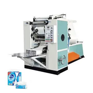 Full automatic napkin facial low price cost of tissue paper machine refreshing tissue making machine