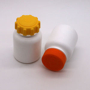 Botella de suplemento de etiqueta privada de HDPE de 225ml, Color personalizado con tapa en forma de <span class=keywords><strong>rueda</strong></span> para suplemento alimenticio <span class=keywords><strong>nutricional</strong></span>, cápsula de píldora gomosa - Product Image 5