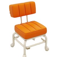 Tabouret à roulettes universel pour la maison, chaise pour enfants, banc, petit tabouret avec dossier, mini canapé à roulettes, chaise à poulies