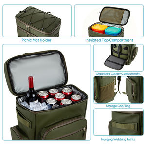 Mochila Térmica Aislada de 30L, Mantiene el Frío Durante 12 Horas, 100% a Prueba de Fugas, Termo sin Costuras con Prensado en Caliente para Días de Playa y Excursiones - Product Image 4