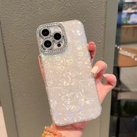 Nouvelles Coques de Téléphone Portable de Luxe Scintillantes Antichoc pour iPhone 17 Air 16 15 Plus Pro Max 14 13 12 11 X – Housse de Protection Arrière Personnalisée