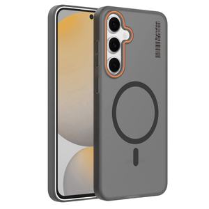 <span class=keywords><strong>Coque</strong></span> de téléphone portable anti-jaunissement translucide mat couverture complète PC fumée <span class=keywords><strong>coque</strong></span> de téléphone givrée pour <span class=keywords><strong>Samsung</strong></span> <span class=keywords><strong>Galaxy</strong></span> S24 FE S25 Edge S23 - Product Image 1