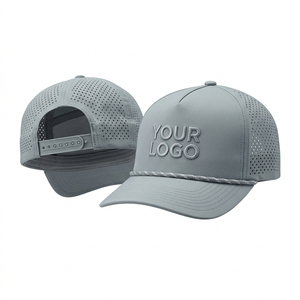 <span class=keywords><strong>Gorra</strong></span> Deportiva Premium Impermeable de Secado Rápido con Perforaciones Láser y Logotipo Personalizado - Product Image 1