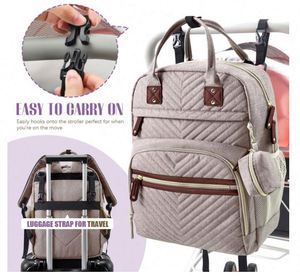 Sac à langer multifonctionnel imperméable, sac de voyage pour bébé, sac à dos pour articles essentiels de voyage, échantillon gratuit - Product Image 5