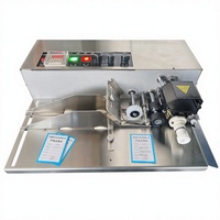 Máquina de Codificação de Data de Validade My-380F com Roda de Tinta, Impressora de Número de Lote, Codificador de Data com Rolo de Tinta Sólida para Hot Stamping