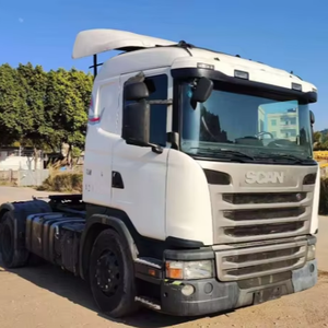 Camión Tractor <span class=keywords><strong>Scania</strong></span> <span class=keywords><strong>G410</strong></span> Blanco 4x2 Usado con Motor DC13 de Alta Calidad en Venta - Product Image 1