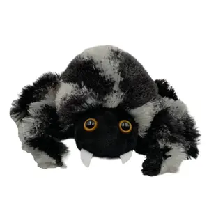 Vente en gros OEM/ODM jouet en peluche doux mignon 5.5 pouces Offre Spéciale jouet en peluche araignée de haute qualité