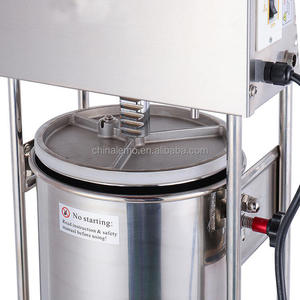 Máquina Eléctrica de Llenado de Salchichas Totalmente Automática de Acero Inoxidable 304 de Grado Alimenticio, Capacidad de 100 kg/h, Uso Comercial y Doméstico - Product Image 5