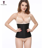 Moins cher Prix Plus La Taille Sous-Vêtements 4 Acier Désossage Latex Ceinture Corset Ann Chery Taille Formateur En Gros pour Femme