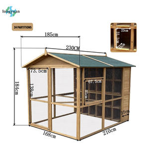 Piccione prodotti-piccione da corsa Loft, scatola di addestramento e armadietto-gabbia di allevamento di piccioni in legno di grandi dimensioni con scatola nido - Product Image 6