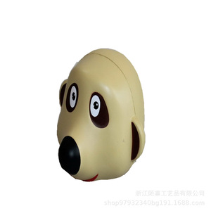 Cartoon Bear Head Shape Animal Pu Foam High <b>Rebound</b> Toy Decoration For 2 To 4 Years Unisex - Product Image 4