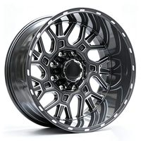 Neue Bestseller Modifizierte 20X12 8X165.1 Aluminiumlegierung Felgen Passend für Hummer H2, Dodge Ram 2500 Pickup und SUV