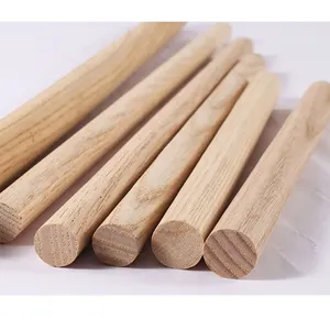 Oem Houten Pluggen Wood Sticks Staven Eco Vriendelijke Houten Plugstangen Onvoltooide Hardhout Stick Voor Ambachten Projecten, Diy Centerpieces