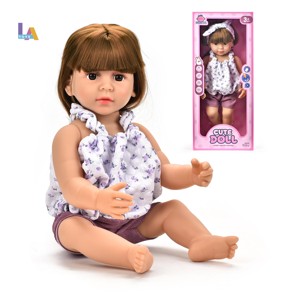Longthuy hecho en Vietnam muñeca de renacimiento de alta calidad 22 pulgadas simulación encantador bebé niño muñeca jugar juguete - Product Image 3