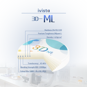 Горячая распродажа: Оборудование IVISTA 3D-ML для изготовления зубных виниров, протезов и блоков из диоксида циркония для зуботехнических лабораторий - Product Image 3