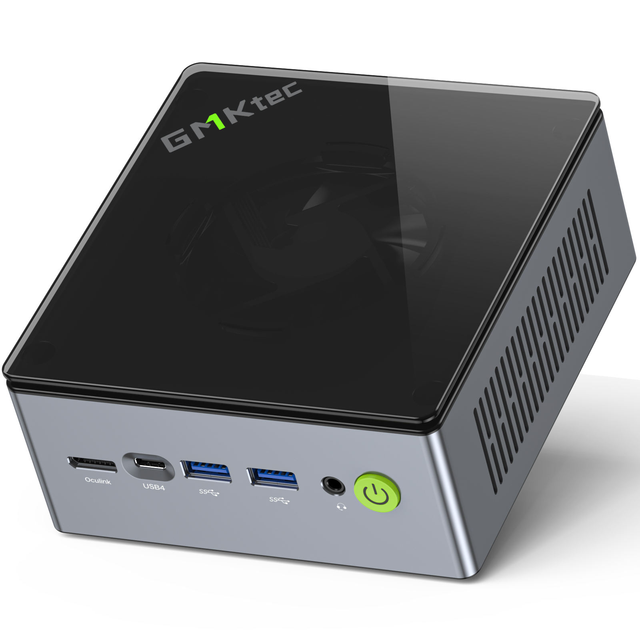 New GMKtec Oculink M7 AMD Ryzen 7 PRO 6850H Mini PC Gaming Desktop with SSD 2xUSB4 2xDDR5 2x2.5G LAN WiFi6 Windows 11