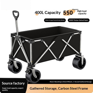 Hochleistungsfähiger, extra langer, faltbarer Outdoor-<span class=keywords><strong>Camping</strong></span>-Transportwagen für <span class=keywords><strong>Camping</strong></span> und Strand - Product Image 6
