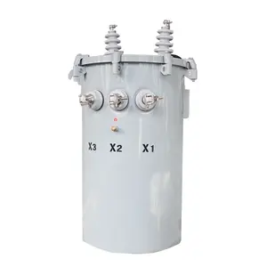 หม้อแปลงน้ํามันเฟสเดียว 7620/13200v 110v 240v 220v 10kva 20kva 30kva 37.5kva 50kva 100kva