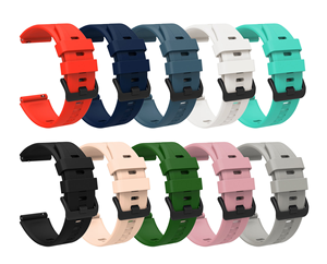 Bracelet en silicone à ligne verticale pour montre connectée <span class=keywords><strong>Honor</strong></span> <span class=keywords><strong>GS3</strong></span>, 22 mm, boucle noire – Nouveauté 2026, Vente Flash - Product Image 3