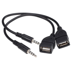 Cable <span class=keywords><strong>Adaptador</strong></span> Convertidor <span class=keywords><strong>de</strong></span> Conector <span class=keywords><strong>de</strong></span> Audio AUX <span class=keywords><strong>Macho</strong></span> <span class=keywords><strong>de</strong></span> <span class=keywords><strong>3.5</strong></span> mm <span class=keywords><strong>a</strong></span> <span class=keywords><strong>USB</strong></span> 2.0 <span class=keywords><strong>Hembra</strong></span> Negro - Product Image 6