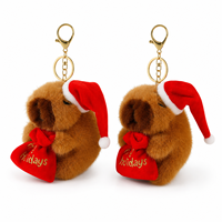 Jouets en peluche d'usine : Porte-clés Capybara en peluche, animaux en peluche de dessin animé de 4 pouces, jouets adorables pour machine à griffes pour salles de jeux d'arcade