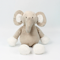 Peluche éléphant mignonne en polyester et coton PP, poupée de confort pour enfants, cadeau d'anniversaire pour petite amie, décoration d'intérieur, 11cm-30cm
