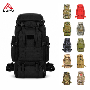 LUPU Waterproof Hiking Backpack Outdoor Travel Daypack Molle System Large Capacity Tactical <b>Rucksack</b> Custom Logo - Product Image 1