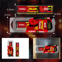 PUSKILL - Módulo de Memoria RAM DDR4 al por Mayor, 8GB 16GB 32GB 2666 3200 UDIMM 288 Pines 1.2V CL17, Compatible con Intel AMD Desktop RAM