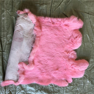 Plaque de fourrure de lapin <span class=keywords><strong>Rex</strong></span> <span class=keywords><strong>chinchilla</strong></span> 100% naturelle de couleurs réelles en gros - Product Image 2